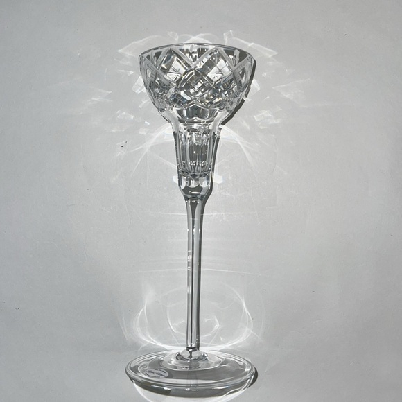 Two Regent Collection Candlestick Holders Full Lead Crystal Vintage Handmade - Picture 7 of 17